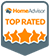 HomeAdvisor Top rated review